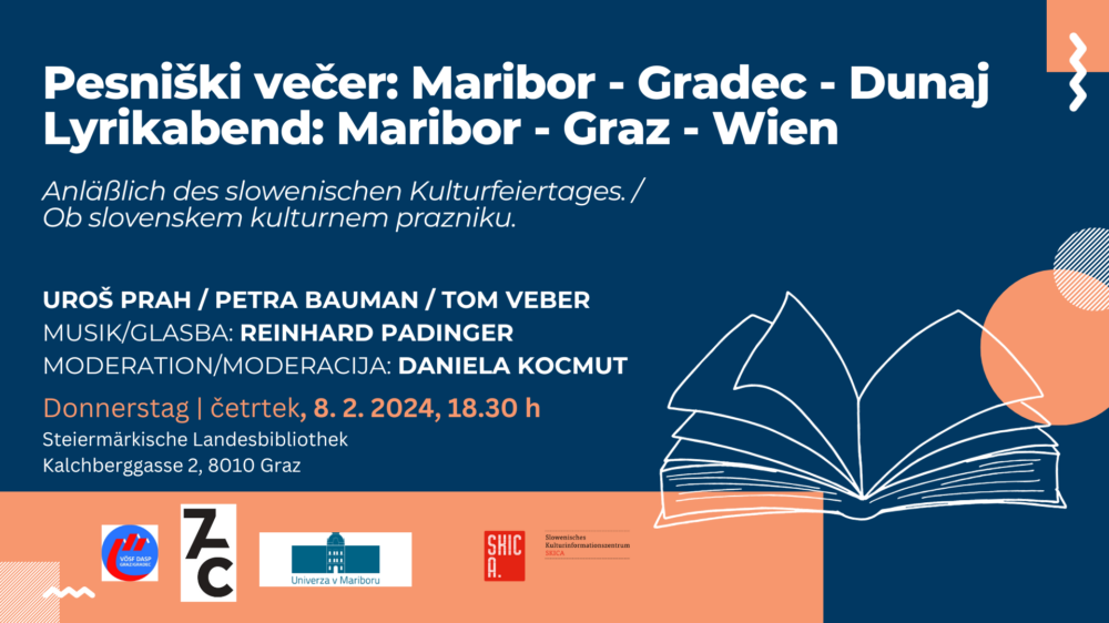 Pesniški večer: Maribor - Gradec - Dunaj